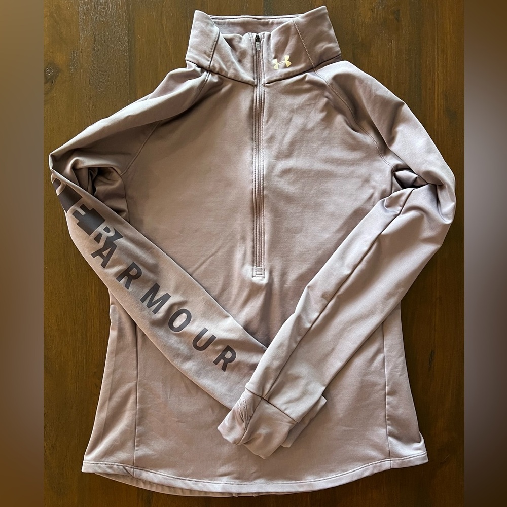 Women's UA Under Armour Cold Gear Cozy Graphic ½ Zip M